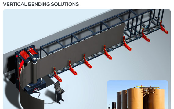 Vertical Roll Bending Machine