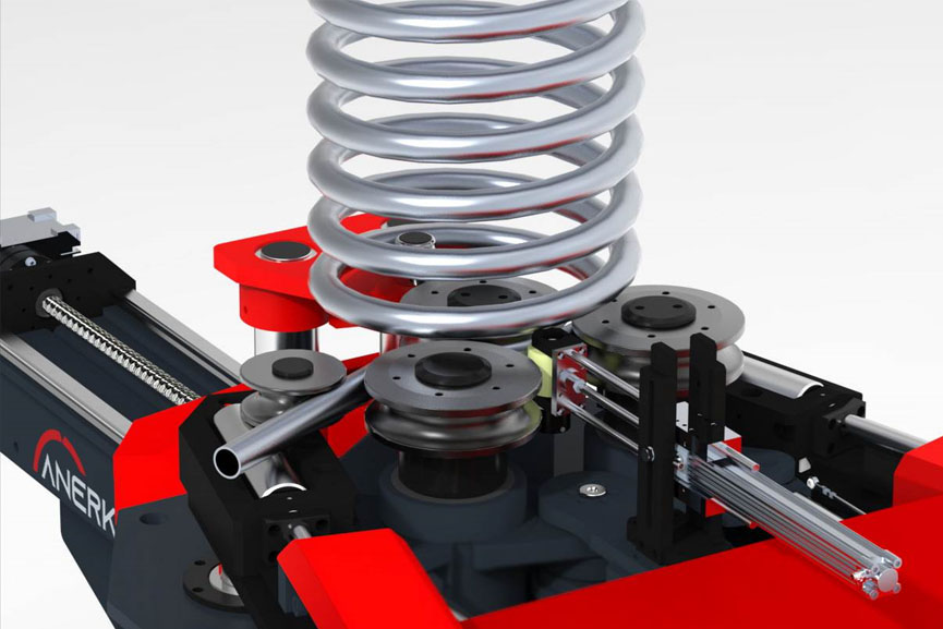 Spiral Pipe Rolling